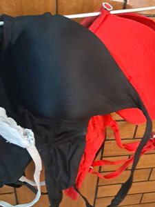 Imported Fabric  Combo  Of  Four  Bra