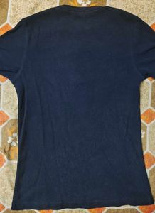 Men&#39;s Navy Henley Shirt
