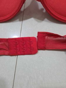 Bright Coral Bra From Paris