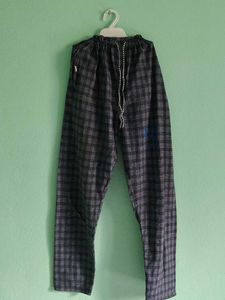 Checkered Casual Pants