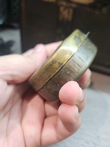 Vintage Brass Pill Box
