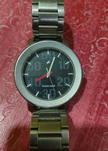 Fastrack Bare Basics Unisex Black Analogue watch