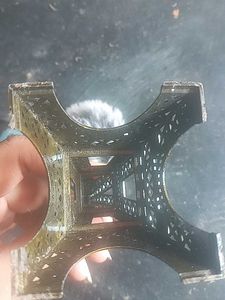 Paris Eiffel Tower Steel And Love Keychain ❤