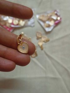Heart Charm Pendants For Diy