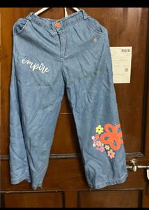 Crop Top And High Pant Set For Girl