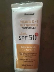 Sonavi Vitamin C+E SPF 50 Sunscreen