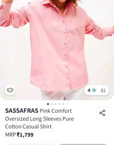 Pink Shirt Women&#39;s