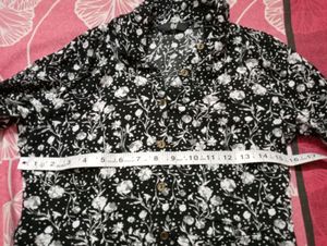 Black Floral Dress