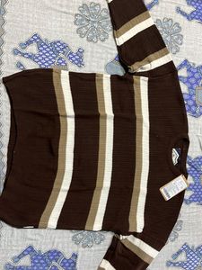 Striped Knit Sweater