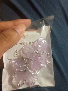 Butterfly Drop Earrings