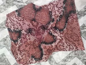 Animal Print Zip Top