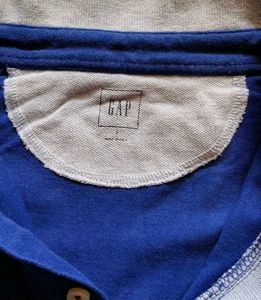 GAP Blue Polo TShirt