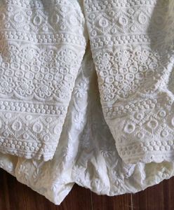 Chikankari Embroidered Palazzo Pant