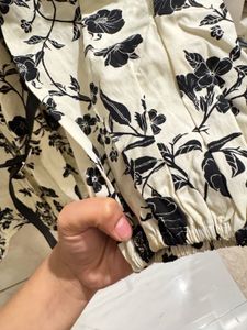 Floral Print Romper