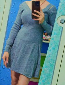 Woolen Mini Dress Used Only 2 Times