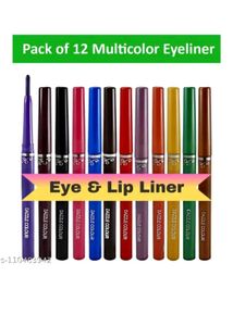 Dazzle Colour 12 Multicolor Eyeliner