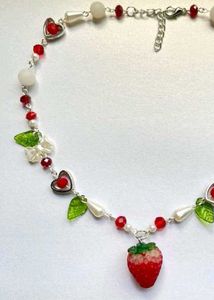 Kawaii Strawberry Necklace