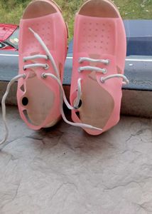 Pink Flat Sandals