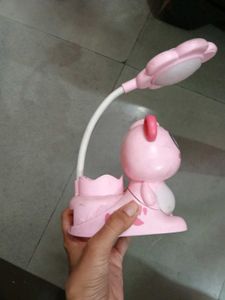 Cute Pink Bear LED Desk Lamp