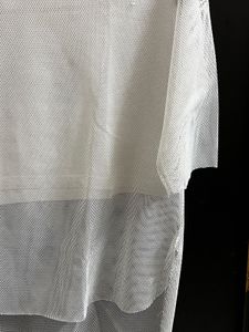 White Mesh Top