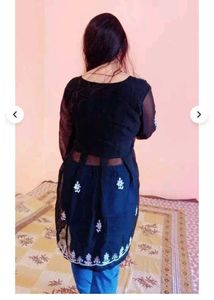 Black Chinkari Top+Gift 🎁