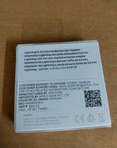 Apple Headphone Jack Adapter
