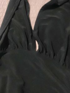 Black Halter Top