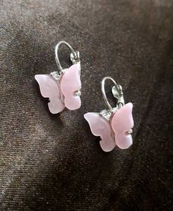 Korean Butterfly Earrings 🦋 💖