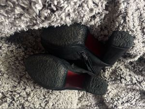 Black Platform Ankle Boots