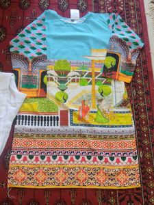 Ethnic Printed Kurta