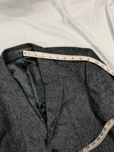 100% Wool Grey Coat