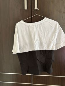 Urban Revivo Two-Tone Top