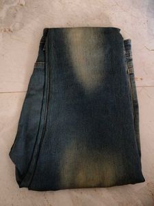 Stylish Blue Denim Jeans 4pic