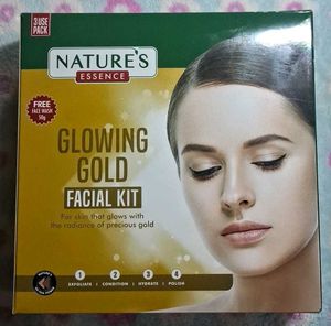 Nature's Essence Glowing Gold Facial Kit