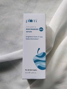 Plum Rice Water & Niacinamide Serum