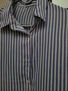 Classic Blue &amp; White Striped Shirt