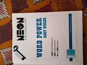 Neon Word Power Vocabulary Book , English Grammar