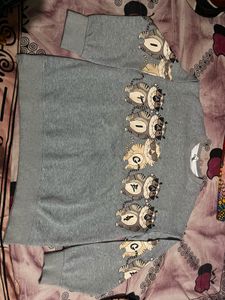 Fun Animal Print Pullover