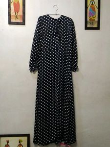 Polka Dot Maxi Dress