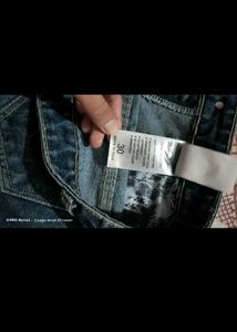 Dark Blue Denim Jeans