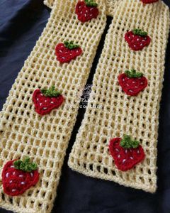 Crochet Yellow Strawberry 🍓 Bolero