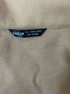 Sleeveless Trench Coat by Shein