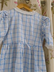 Cute Girls&#39; Plaid Dress