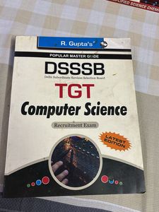 DSSSB TGT( computer)  EXAM BOOK