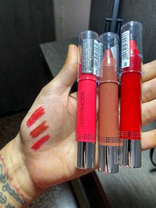 Lipstick Combo Of Set 3 Lipcrayon