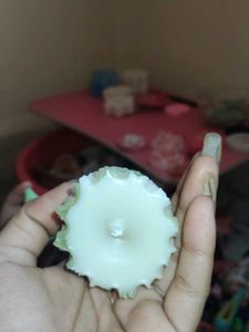 Hand Carved Christmas Tree Candle