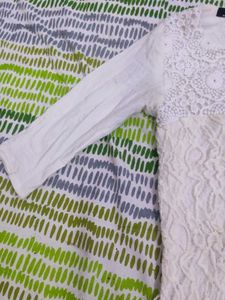 White Kurti