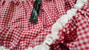 Red Gingham Dress
