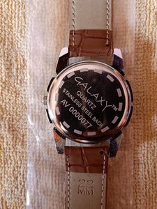 Leather Analog Watch For Men
