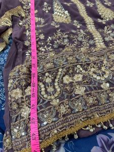 Lavender Pakistani Suit
